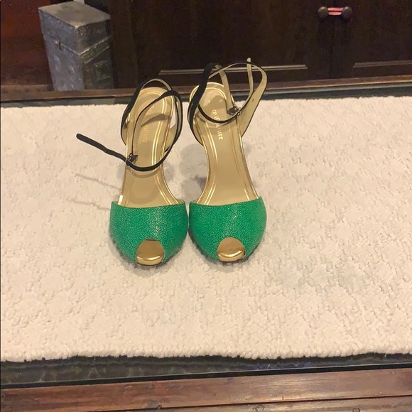 Juicy couture peep toes heels - Picture 2 of 4